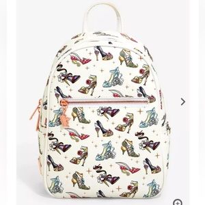 Loungefly Disney Princess Shoes Mini Backpack